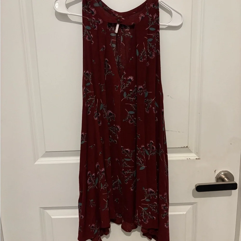 Free People | Floral Sleeveless Dress | Small